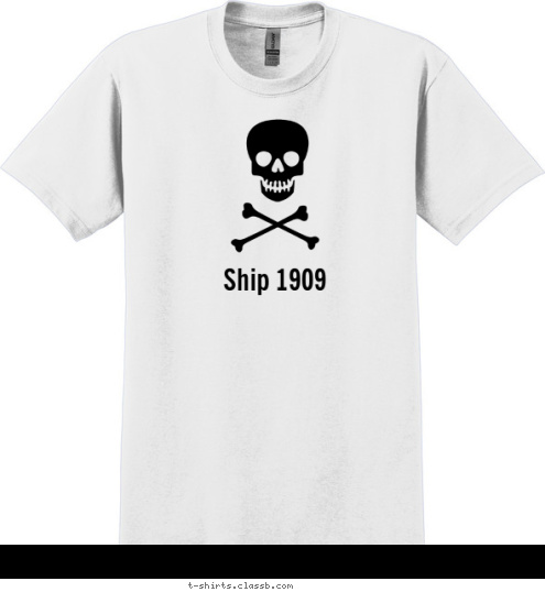 Ship 1909 T-shirt Design 