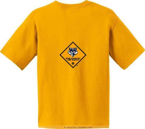 DO NOT WASH! SHIRT SCOUT    PACK 123 OFFICIAL T-shirt Design 