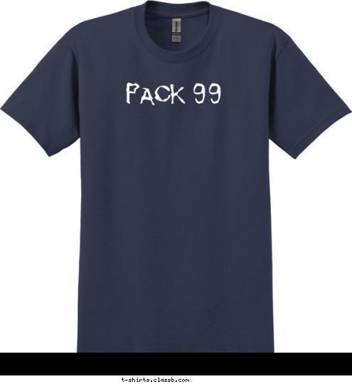 PACK 99 T-shirt Design 