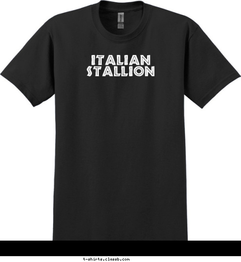 Italian Stallion T-shirt Design 