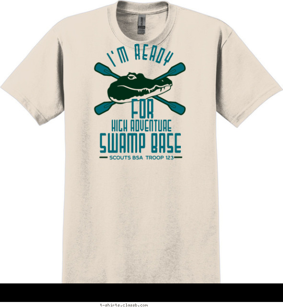 I'm Ready For Swamp Base T-shirt Design