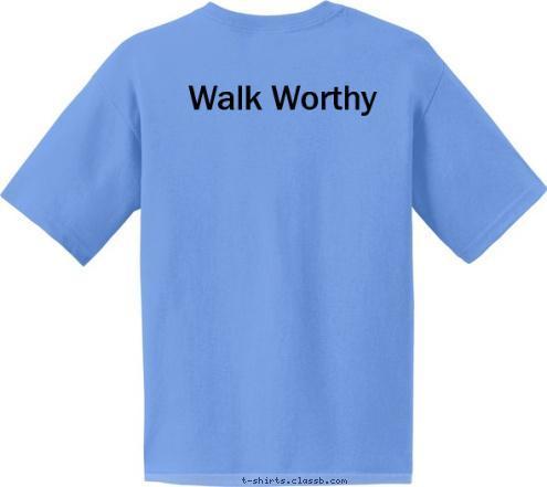 Walk Worthy Our Savior's Lutheran Albany, NY TROOP 7 T-shirt Design 