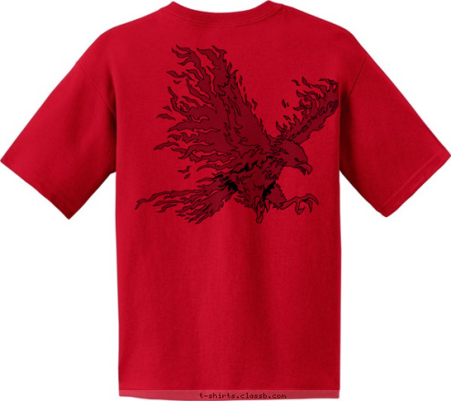 eagles  eagles first christian church Jacksonville FL 250 boy scout troop T-shirt Design 