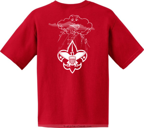 jacksonville, FL TROOP 250 BOY SCOUT T-shirt Design 