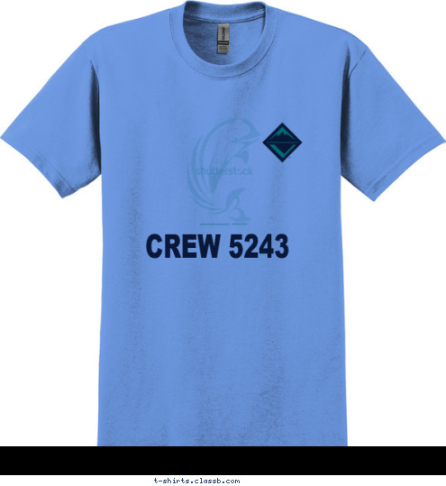 CREW 5243 T-shirt Design 