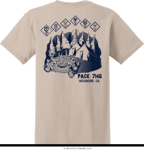 PACK 7146 Oceanside, CA. PACK 7146 DO YOUR BEST Oceanside, CA. CUB SCOUT T-shirt Design 