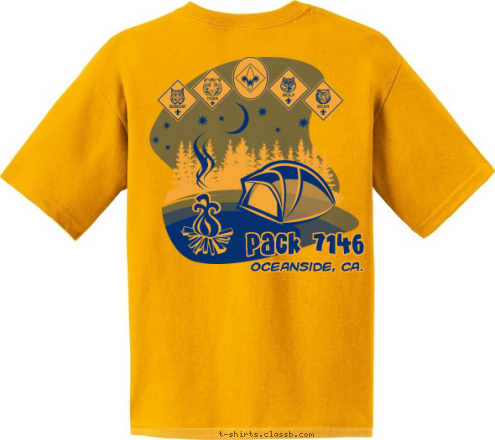 Pack
7146 FAIRHOPE, AL Oceanside, CA. Pack 47 Pack 7146 PACK 259 CAMP NAME Austin, Texas SLIDELL
LOUISIANA
 CUB SCOUT Red Ridge Council PACK 437 Pack 7146 Oceanside, CA. 123 PACK DO YOUR BEST! T-shirt Design 