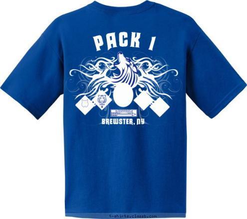 BREWSTER, NY PACK 1 BREWSTER, NY PACK 1 T-shirt Design 