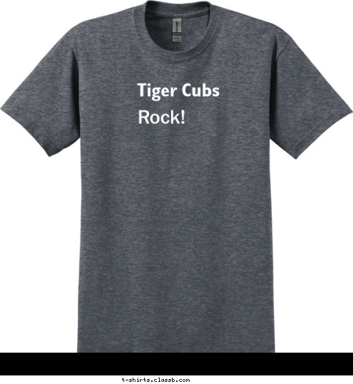 Rock! Tiger Cubs T-shirt Design 