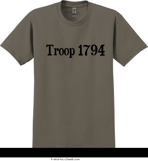 Troop 1794 T-shirt Design 