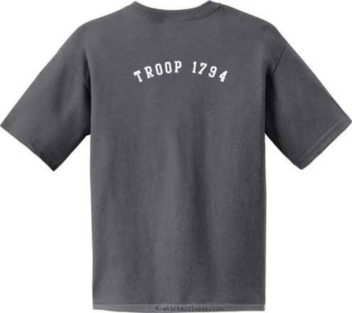 New Text LIEN DOAN POTOMAC TROOP 1794 LIEN DOAN POTOMAC MARYLAND, USA EST. 1994 MD SILVER SPRING, TROOP 1794 T-shirt Design 