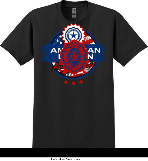 AMERICAN
LEGION T-shirt Design 