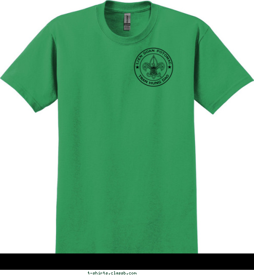 TROOP 1794 LIEN DOAN POTOMAC TRAN HUNG DAO T-shirt Design 