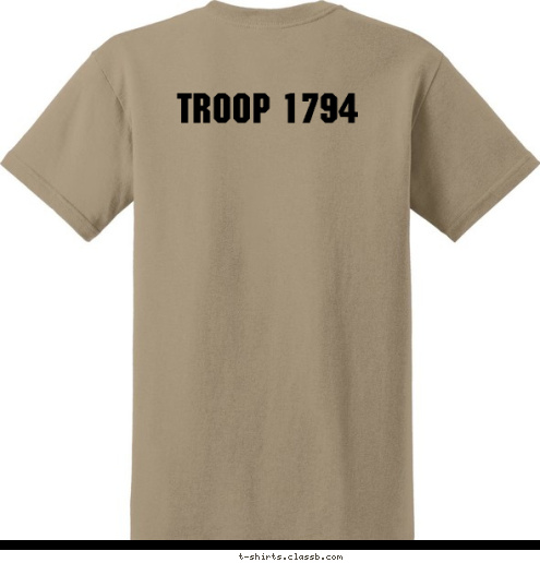 TROOP 1794 LIEN DOAN POTOMAC Tran Hung Dao T-shirt Design 