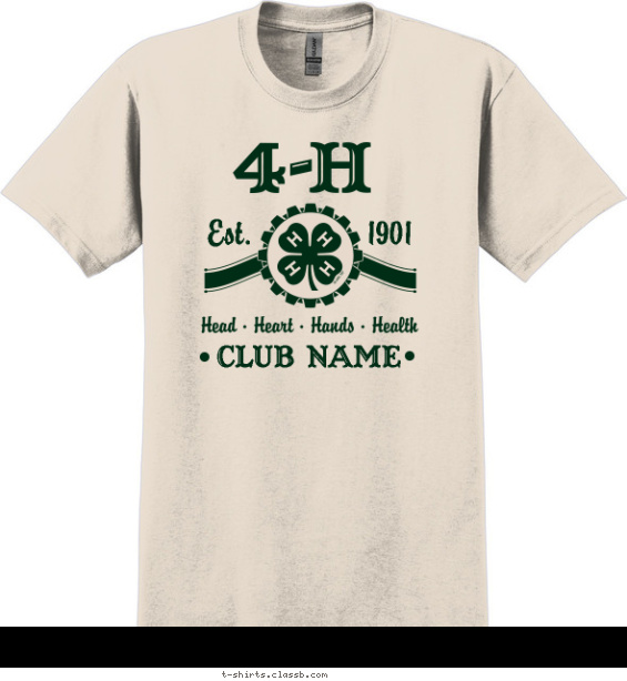 4-H Ribbon T-shirt Design