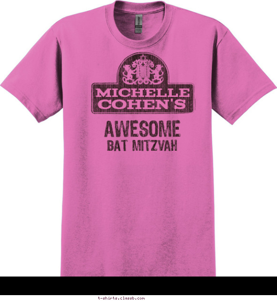 Bat Mitzvah Shirt T-shirt Design