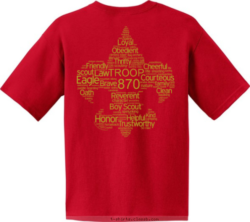 Troop 870
Pasadena, MD
 870 TROOP T-shirt Design 