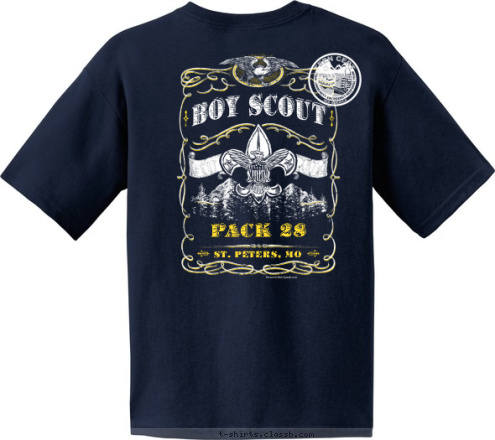 1910 EST St. Peters, MO PACK 28 T-shirt Design Pack 28 2017