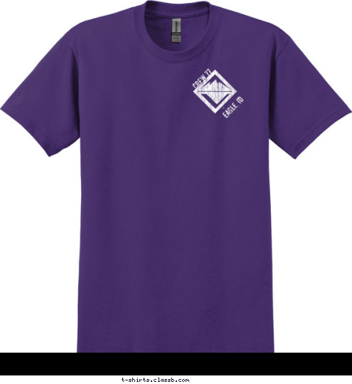 VENTURERS EAGLE, ID LEAD THE ADVENTURE Crew 77 T-shirt Design 