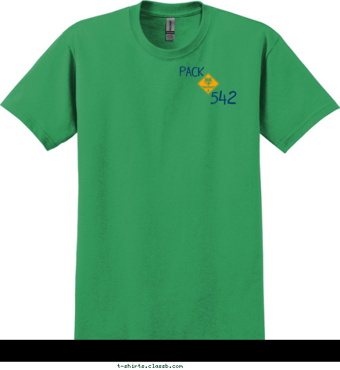 CUB SCOUT 542 CUB SCOUT PACK PACK 542 T-shirt Design 