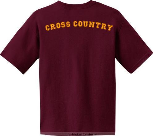 Academy for Technology and the Classics CROSS COUNTRY T-shirt Design 