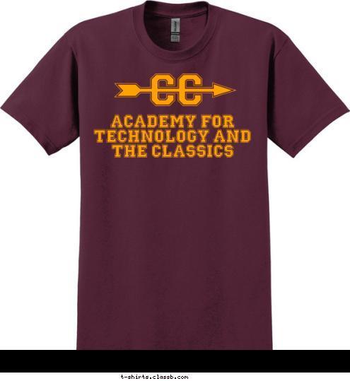 Academy for Technology and the Classics CROSS COUNTRY T-shirt Design 