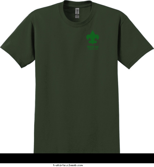 TROOP 542 Buford, GA Buford, GA TROOP 542 T-shirt Design 