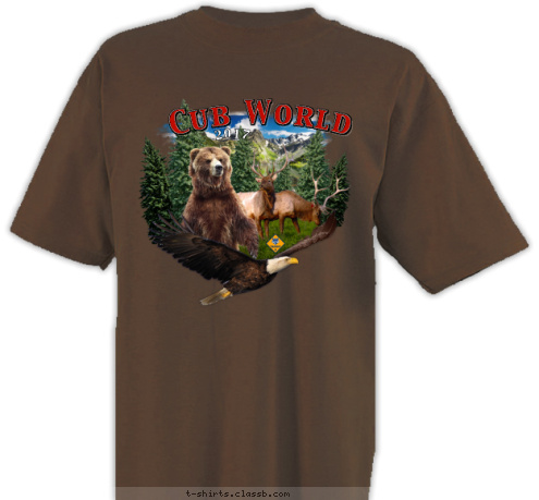 2017 Cub World T-shirt Design 