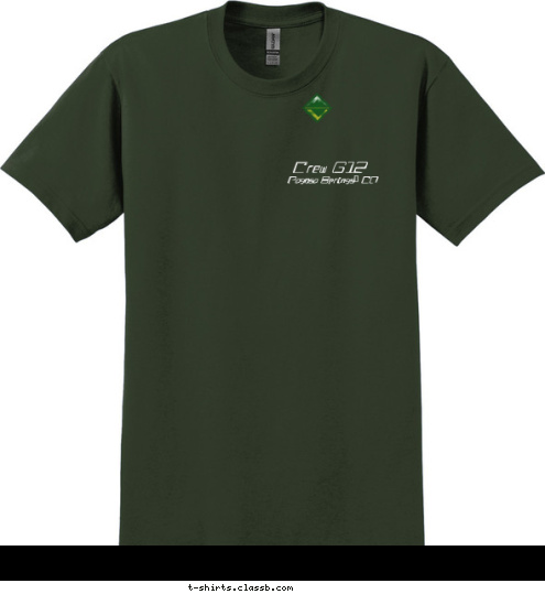 Pagosa Springs, CO Crew 612 T-shirt Design 