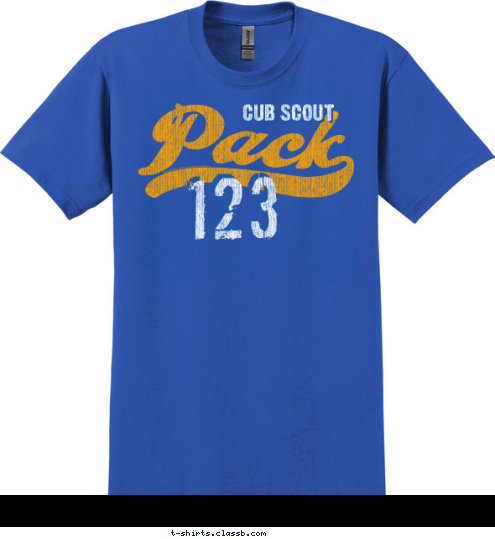 CITY, STATE 123 123 CITY, STATE CUB SCOUT CUB SCOUT T-shirt Design 