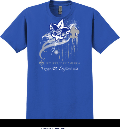 A NYTOWN, USA 123 ROOP T T-shirt Design 