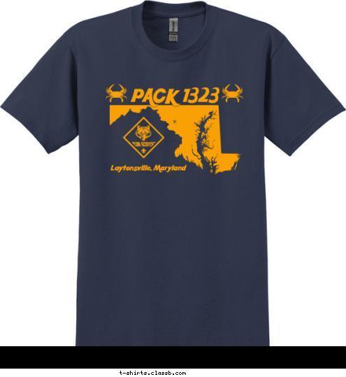 The Cub Scout follows Akela.
The Cub Scout helps the pack go.
The pack helps the Cub Scout grow.
The Cub Scout gives goodwill. Obey the Law
of the Pack T-shirt Design 