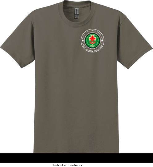 TRAN HUNG DAO Troop 1794 TROOP 1794-TRAN HUNG DAO LIEN DOAN POTOMAC T-shirt Design 