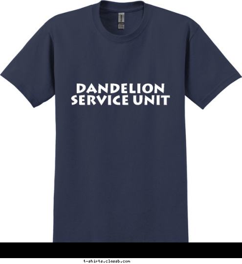 Dandelion Service Unit T-shirt Design 