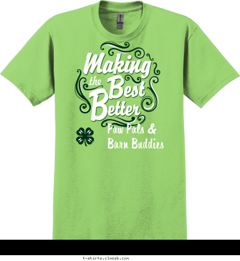 


Paw Pals & 
Barn Buddies T-shirt Design 