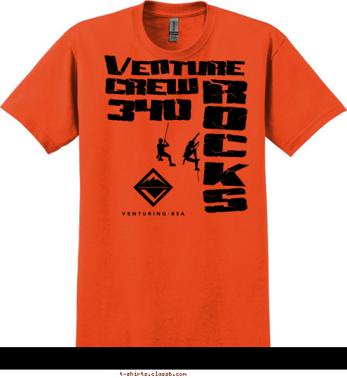 New Text R
O
C
K
S crew 340 Venture T-shirt Design 