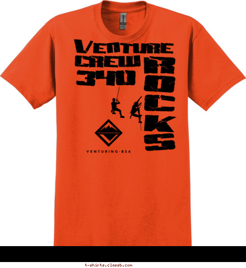 R
O
C
K
S 340 crew Venture T-shirt Design 