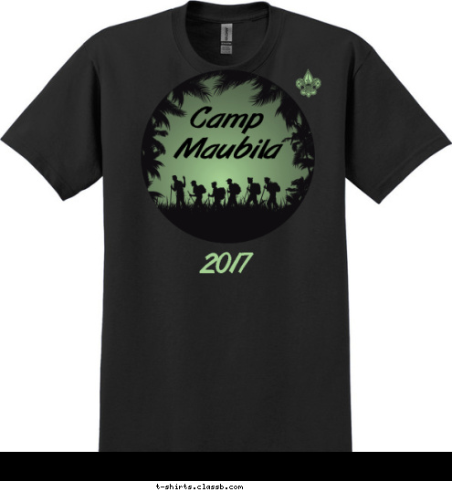 2017
 Camp Maubila T-shirt Design 