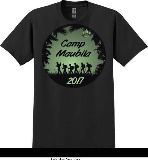 2017
 Camp Maubila T-shirt Design 