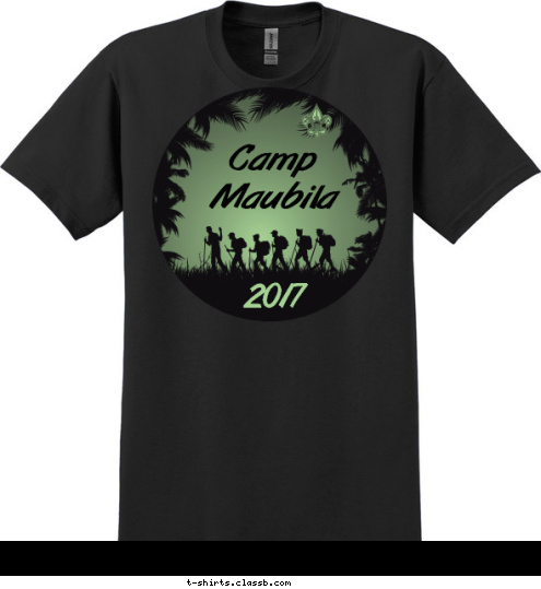 2017
 Camp Maubila T-shirt Design 