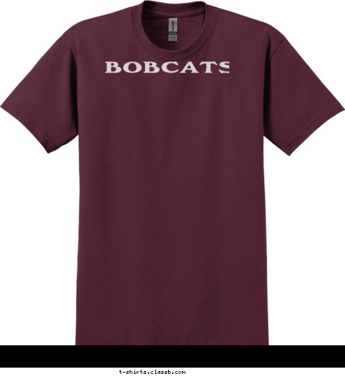 New Text BOBCATS T-shirt Design 