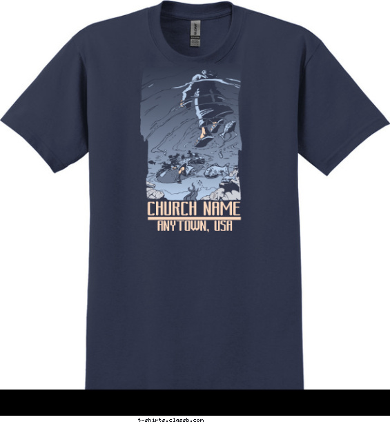 Walking on Water Shirt T-shirt Design