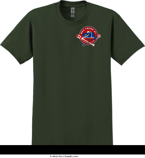 NORTHERN TIER BSA TROOP 81 Loveland, CO NORTHERN TIER EST.       1941 Loveland
CO NATIONAL HIGN ADVENTURE BASE Troop 81 NORTHERN TIER TROOP 81 T-shirt Design 