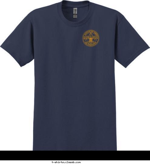 123 CITY, STATE CUB SCOUT T-shirt Design 