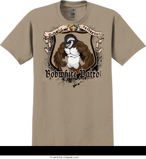 -11-1 C1-250 Patrol YELL! Bobwhite Patrol T-shirt Design 