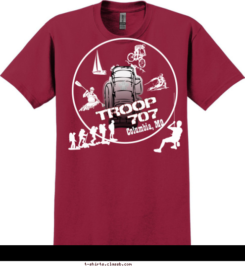 You're doin' it wrong If you're not having fun, you're doin' it wrong Columbia, MO TROOP 33 Kansas City, KS 707

 TROOP 

 T-shirt Design 