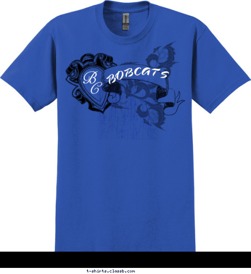 B
 C BOBCATS T-shirt Design 