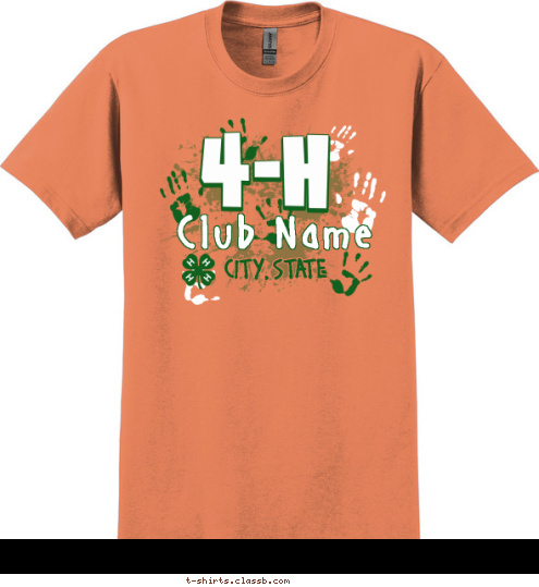CITY, STATE Club Name T-shirt Design 