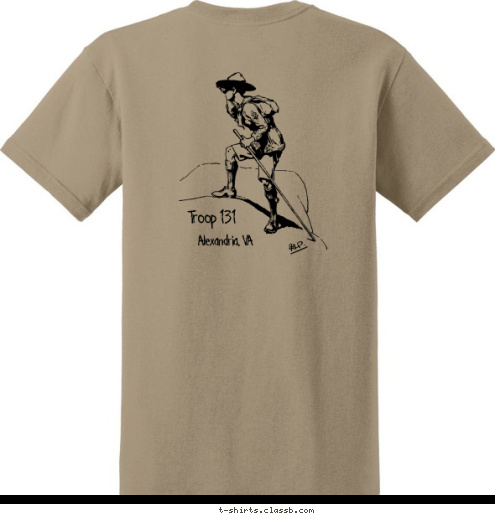 TROOP 131 Troop 131 Alexandria, VA Alexandria, VA
 T-shirt Design 