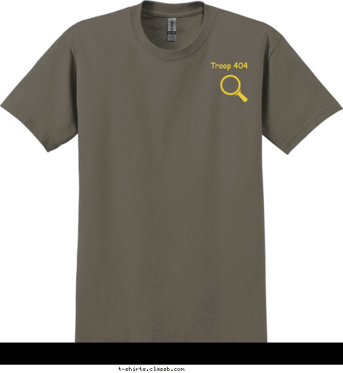 Troop 404 T-shirt Design 